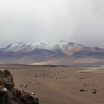 Bad weather coming from North - Note the Vizcacha on the left down